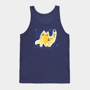 Cat in a bubble Tank Top